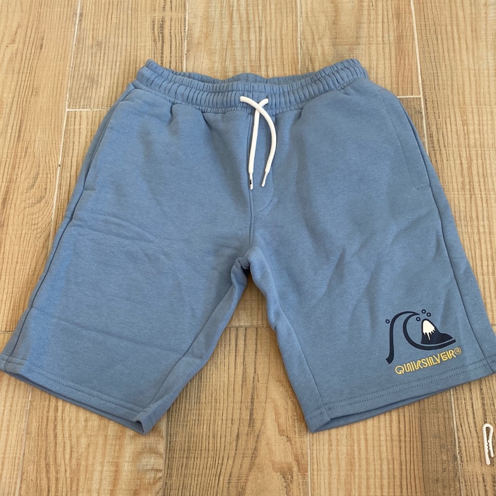 quiksilver boy sweatpant shorts